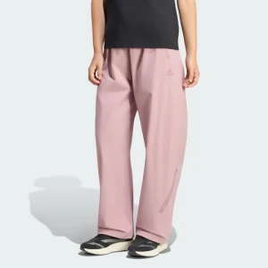 SPODNIE Z TKANINY PLECIONEJ ADIDAS Z.N.E. Magic Mauve