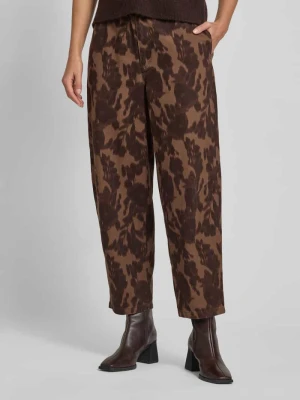 Spodnie z twillu z elastycznym pasem i kieszeniami z tyłu JAKE*S STUDIO WOMAN