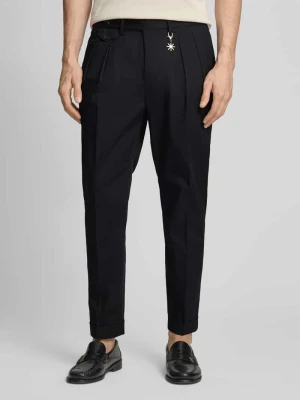 Spodnie z układanymi fałdami i wpuszczanymi kieszeniami Manuel Ritz