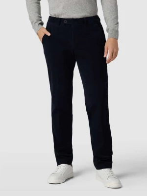 Spodnie z wpuszczanymi kieszeniami model ‘Trento’ hiltl