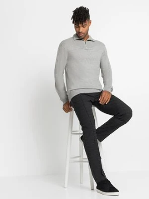 Spodnie z wygodnym pasem w talii, regular fit bonprix