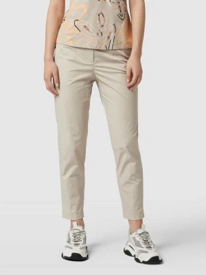 Spodnie z wysokim stanem i bocznymi kieszeniami zapinanymi na zamek błyskawiczny Sportalm