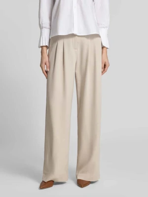 Spodnie z wysokim stanem z dodatkiem wiskozy model 'Mirabelle Michelle' MSCH Copenhagen