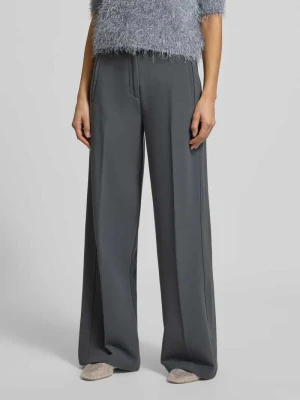 Spodnie z zakładkami w pasie i wpuszczanymi kieszeniami model ‘CATSBY DELIGHT’ someday