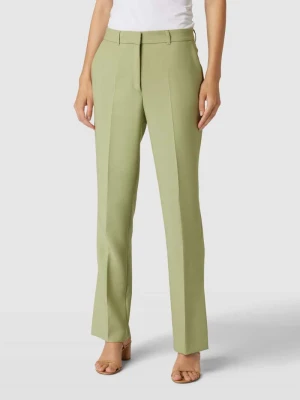 Spodnie z zakładkami w pasie i wpuszczanymi kieszeniami w stylu francuskim s.Oliver BLACK LABEL