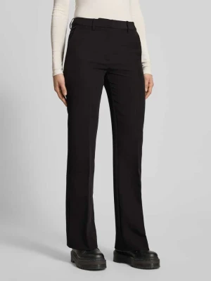 Spodnie z zakładkami w pasie o kroju regular fit model ‘Fatou’ LeGer by Lena Gercke