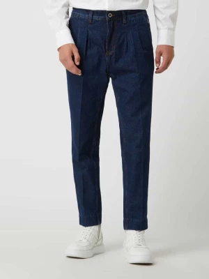Spodnie z zakładkami w pasie z bawełny model ‘Noble’ CG - Club of Gents