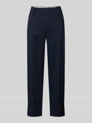 Spodnie z zaprasowaną zakładką model 'PANTALONE' Stefanel