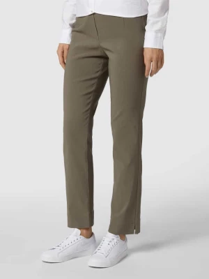 Zdjęcie produktu Spodnie ze streczu o kroju slim fit z mieszanki wiskozy STEHMANN