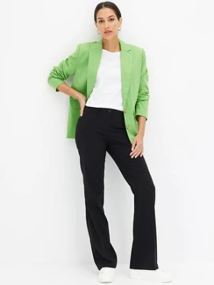 Spodnie ze stretchem o kroju bootcut bonprix