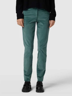 Spodnie ze sztruksu w jednolitym kolorze model ‘SHAKIRA’ BRAX