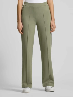 Spodnie ze szwami podłużnymi i elastycznym pasem Smith and Soul