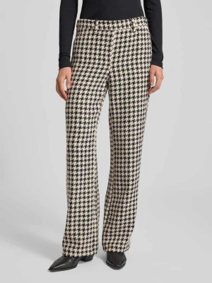 Spodnie ze wzorem na całej powierzchni model ‘MAINE’ BRAX