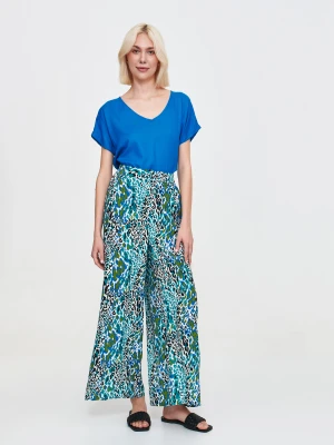 Spodnie ze zwierzęcym printem Top Secret