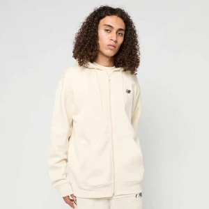 Sport Essential Logo Fleece Fullzip New Balance beż