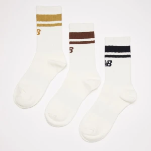3 PACK - Sport Essentials Stripe Midcalf, markiNew Balance, Skarpety, w kolorze biały, rozmiar: