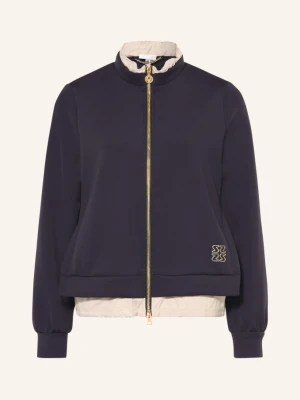 Sportalm Bluza Rozpinana Z Bluzą Z Brokatową Przędzą blau