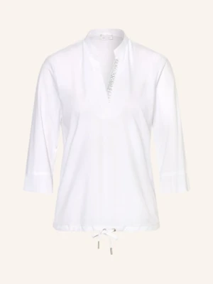 Sportalm Bluzka Z Rękawem 3/4 I Ozdobnymi Kamieniami weiss