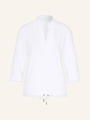 Sportalm Bluzka Z Rękawem 3/4 Z Ozdobnymi Kamykami weiss