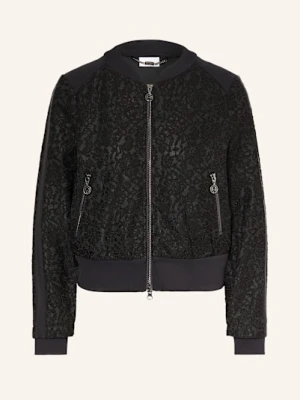 Sportalm Bluzon Z Koronki Z Lampasami schwarz