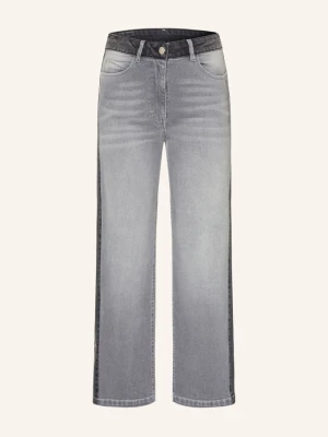 Sportalm Jeansy Cropped Z Kamyczkami Ozdobnymi grau 5245 Grey Denim (51)