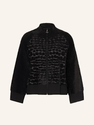 Sportalm Kardigan Ze Sztucznym Futrem schwarz