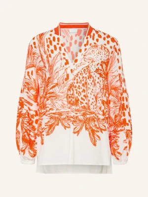 Sportalm Koszulka Z Dekoltem W Serek orange