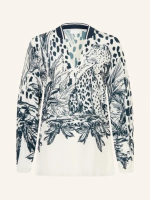 Sportalm Koszulka Z Dekoltem W Serek weiss