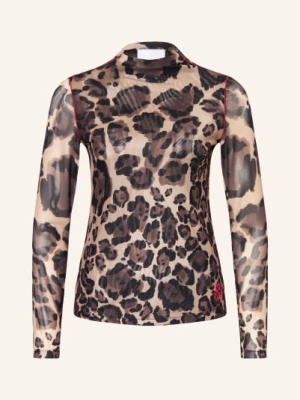 Sportalm Koszulka Z Długim Rękawem Z Siateczki braun