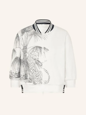 Sportalm Kurtka Typu Blouson Z Mieszanki Materiałów, Z Rękawami 3/4 weiss