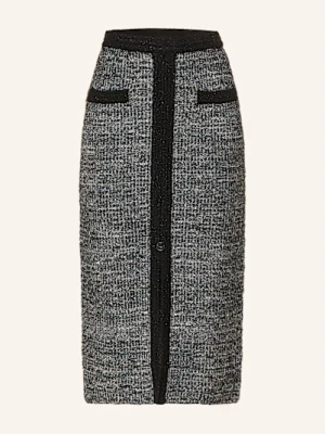 Sportalm Spódnica Bouclé Z Błyszczącą Przędzą grau