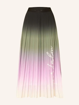 Sportalm Spódnica Plisowana Z Satyny gruen