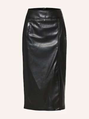 Sportalm Spódnica Z Imitacji Skóry schwarz