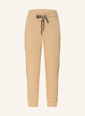 Sportalm Spodnie Dresowe Z Lampasami beige