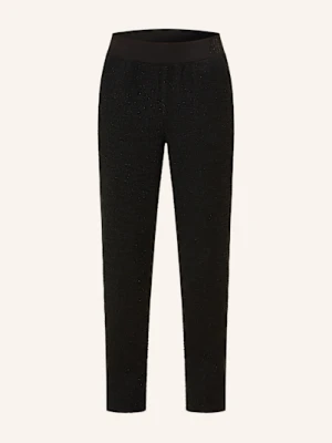 Sportalm Spodnie Z Mieszanki Materiałów Z Błyszczącą Przędzą schwarz