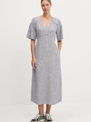 Sportalm sukienka kolor szary maxi prosta 550184