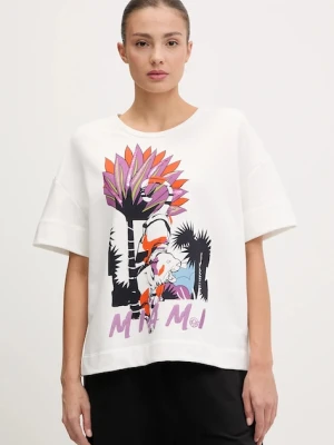Sportalm t-shirt damski kolor biały 400145