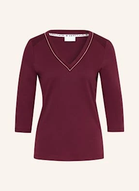 Sportalm T-Shirt Olaf Z Rękawami 3/4 I Ozdobnymi Kamykami rot