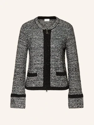 Sportalm Żakiet Pudełkowy Z Bouclé Z Błyszczącą Przędzą grau