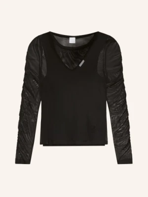 Sportalm Zestaw: Koszulka Z Długim Rękawem Z Siateczki I Top schwarz