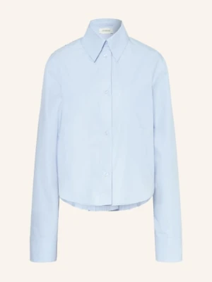 Sportmax Bluzka Ceppo Z Plisami blau