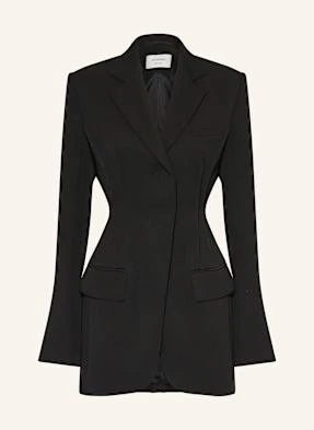 Sportmax Długi Blezer Tirolo schwarz