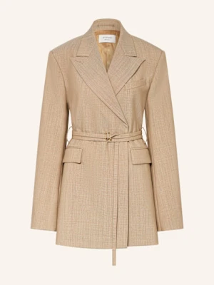 Sportmax Długi Blezer Tubinga beige