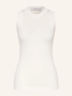 Sportmax Dzianinowy Top Tione weiss