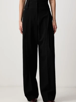 Sportmax Girino spodnie z wełną damskie