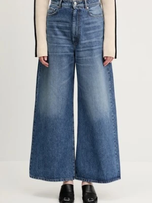 Sportmax jeansy Angri damskie kolor niebieski 2512181022600