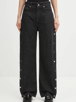Sportmax jeansy GALANTE damskie high waist 2522186012600