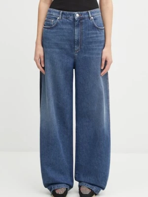 Sportmax jeansy GASTONE damskie high waist 2522186085600