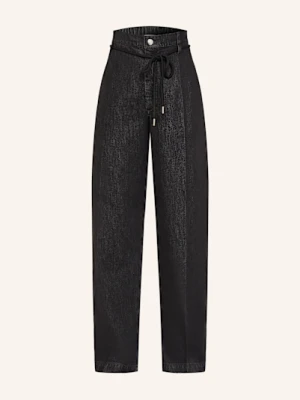 Sportmax Jeansy Wide Leg Capsula schwarz