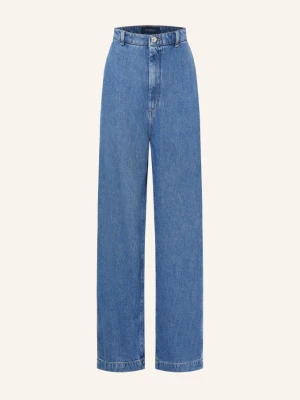 Sportmax Jeansy Wide Leg Pioppo blau 005 MIDNIGHTBLUE